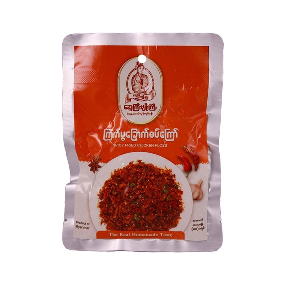 Swegyi Myogyi Fried Chicken Floss Spicy 80G