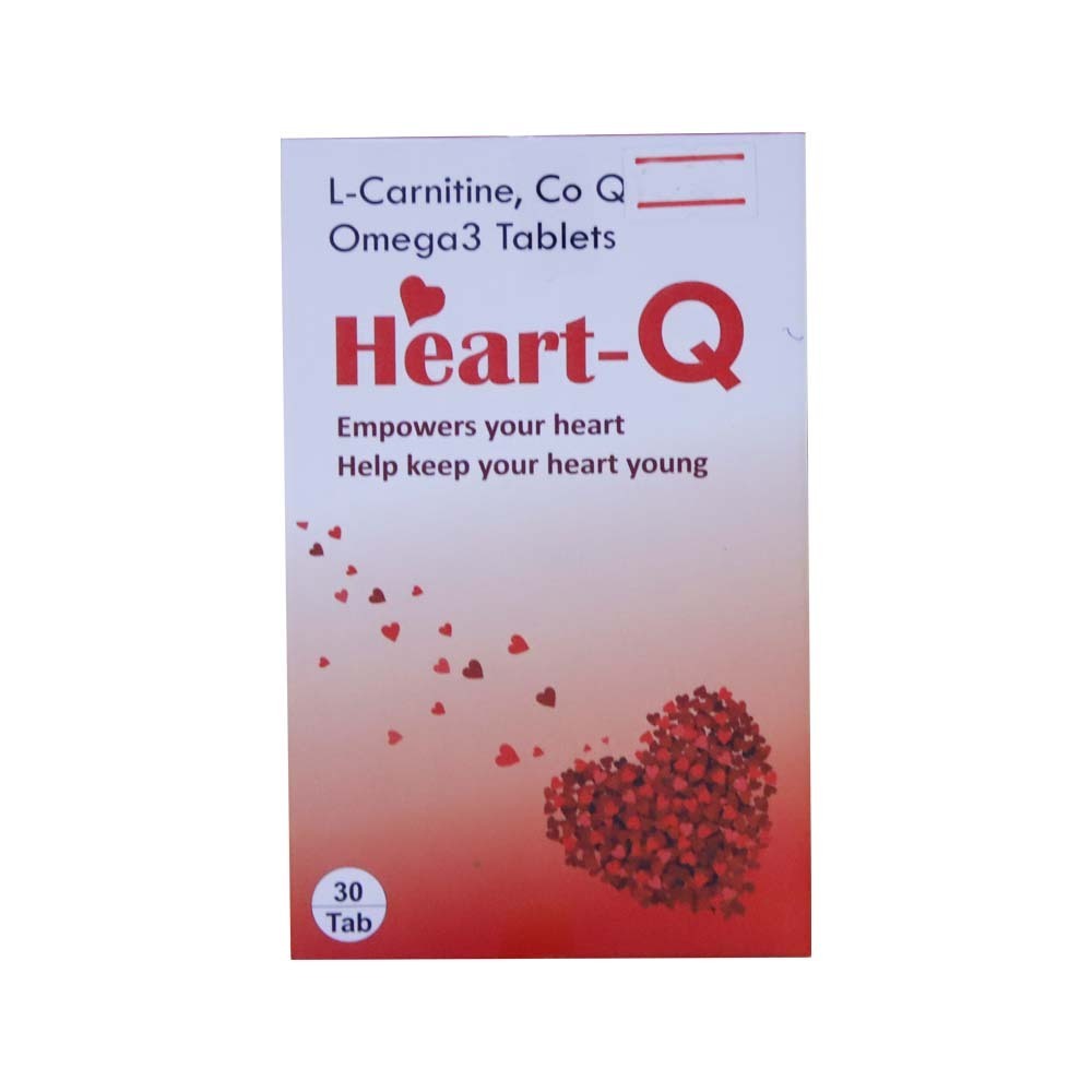 Heart-Q L-Carnitine & Coq10 & Omega3 10PCS x 3 (Box)