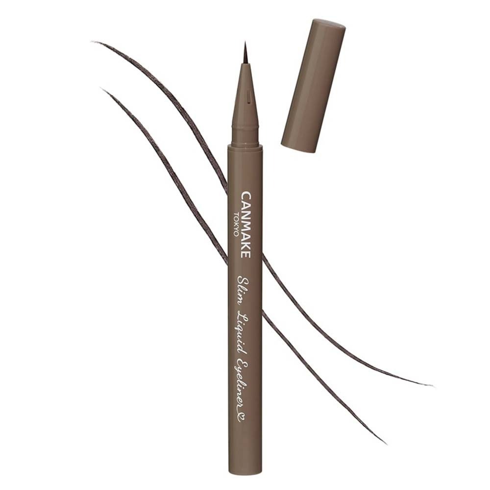 Canmake Slim Liquid Eyeliner (03) Chaba Greige