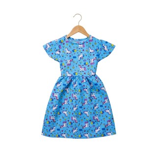 Khay May Flower Dress Yellow Small (6-18m)