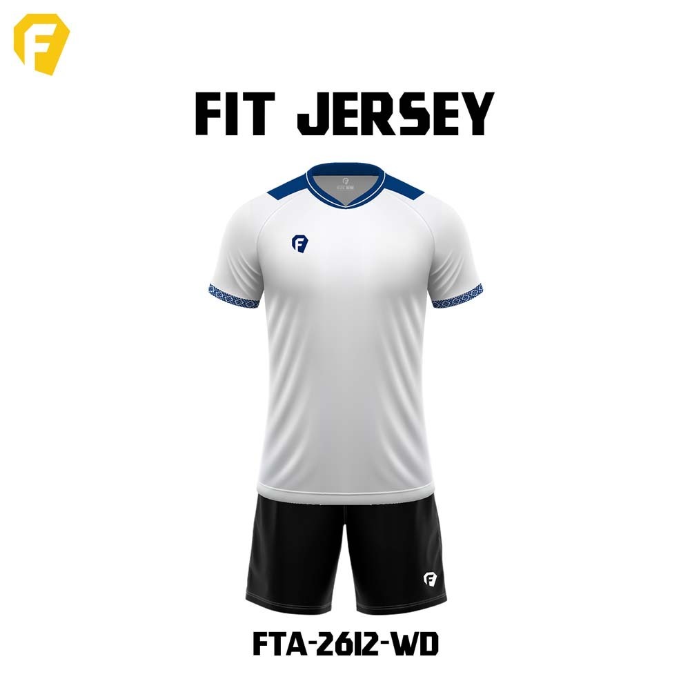Olympic Fit Jersey FTA-2612-White Large