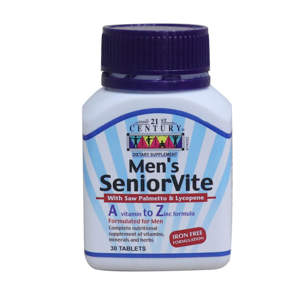 21St Century Men` s Senior Vite 30Tablets