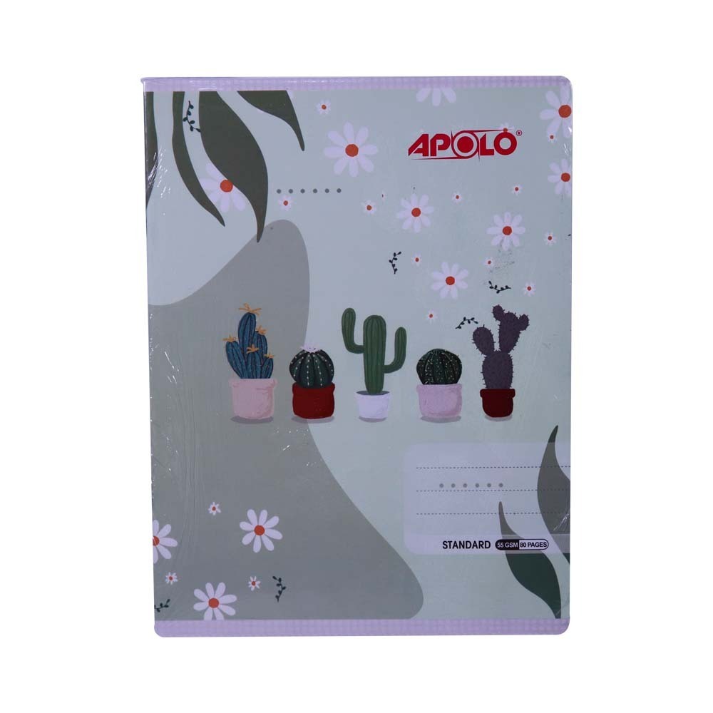 Apolo Exercise Book 55G P-80 6PCS  (Standard)