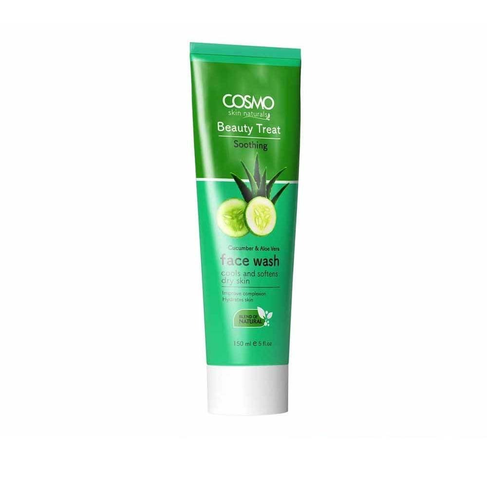 Cosmo Beauty Treat Soothing Cucumber & Aloe Vera Face Wash 150ML (Cosmo Series)
