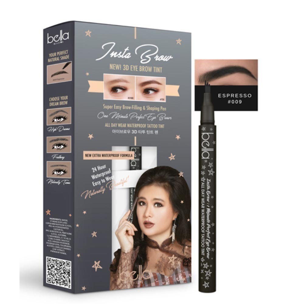 Bella Insta Brow 3D Eyebrow Tint (009 Espresso)