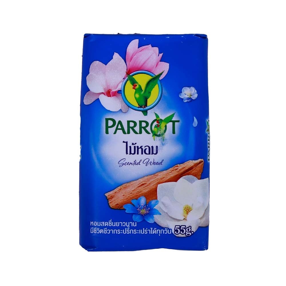 Parrot Bar Soap Scented Wood 55G