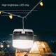 Emergency Outdoor Stall USB Rechargeable 18650 Battery LED Camping Light Tent Lamp Solar Lights ELE0001030E