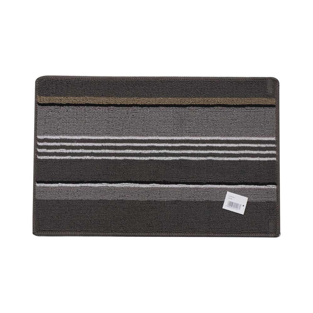 Floor Mat Polypropylene 37X57CM Gray