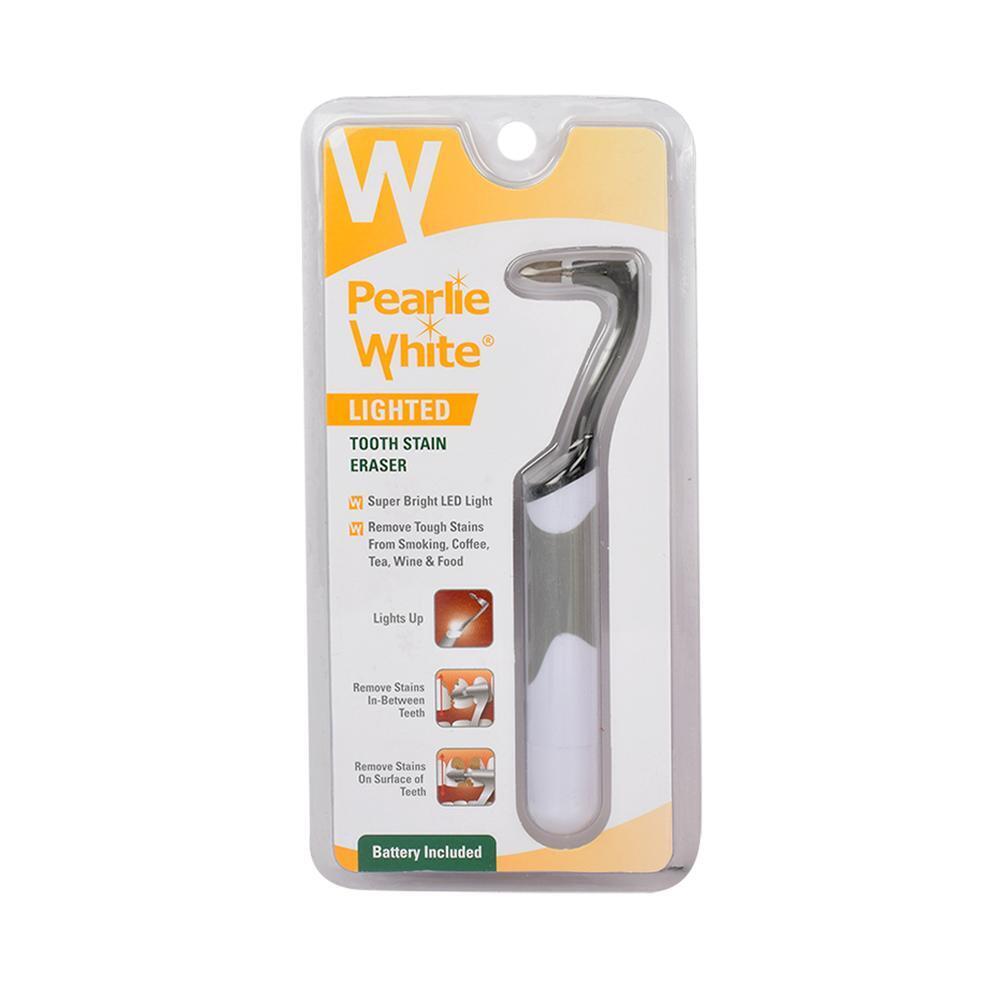 Pearlie White Lighted Tooth Stain Eraser With Battery