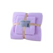 2 in 1 Towel Set Purple