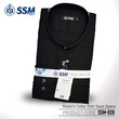 Madarin Collar Shirt Short Sleeve XL (Midnight Black) SSM-O-M-S-028