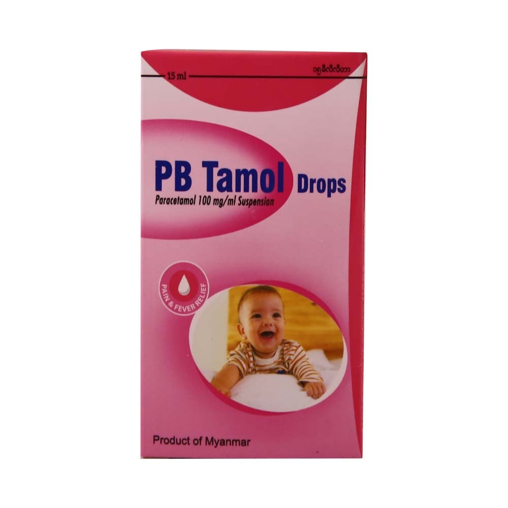 PB Tamol Paracetamol 100MG Drops 15ML