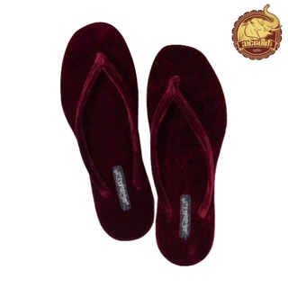 Sin Pauk Women Velvet Slipper (Design-2,No-7) SPL-026