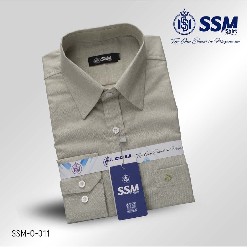 Oxford Shirt Long Sleeve 2XL (Avocado Green) SSM-O-P-L-011