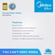 Midea Storage Water Heater 30L D30-25VD1