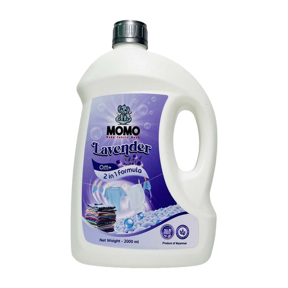 MoMo Baby Fabric Wash 2000ML (Lavender)