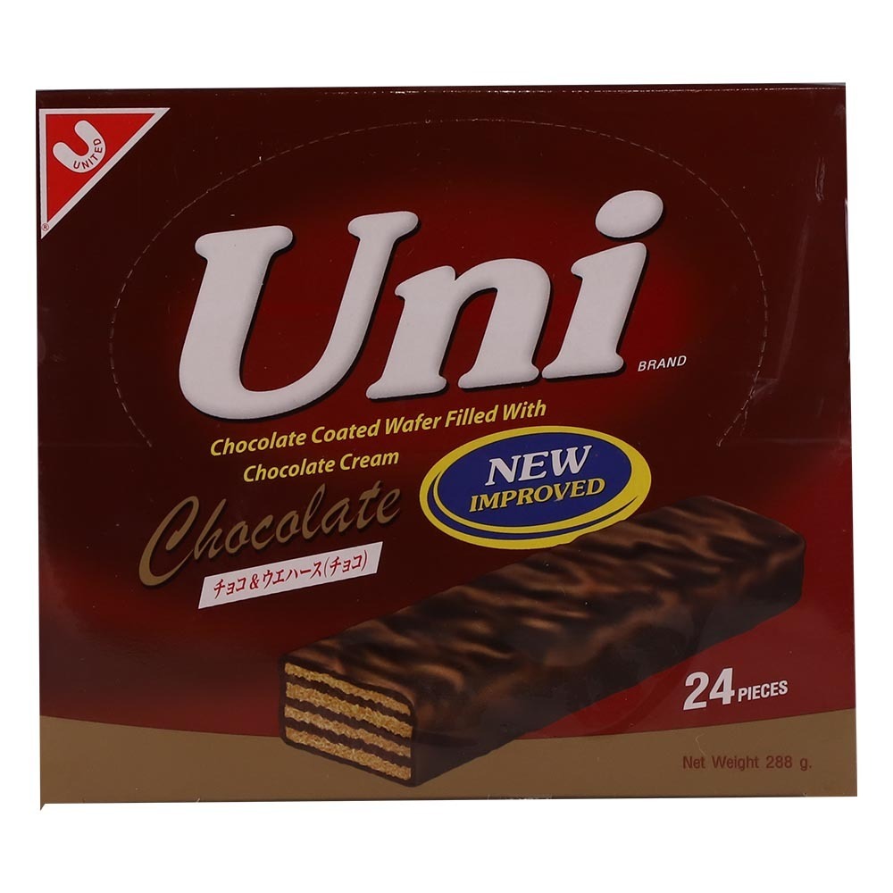 Uni Chocolate Wafer 288G