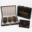 Aroma 2 - Luxury Tea & Premium Gifting Thadingyut Leather Box Set (2)
