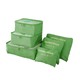 6 in 1 Travel Bags Green