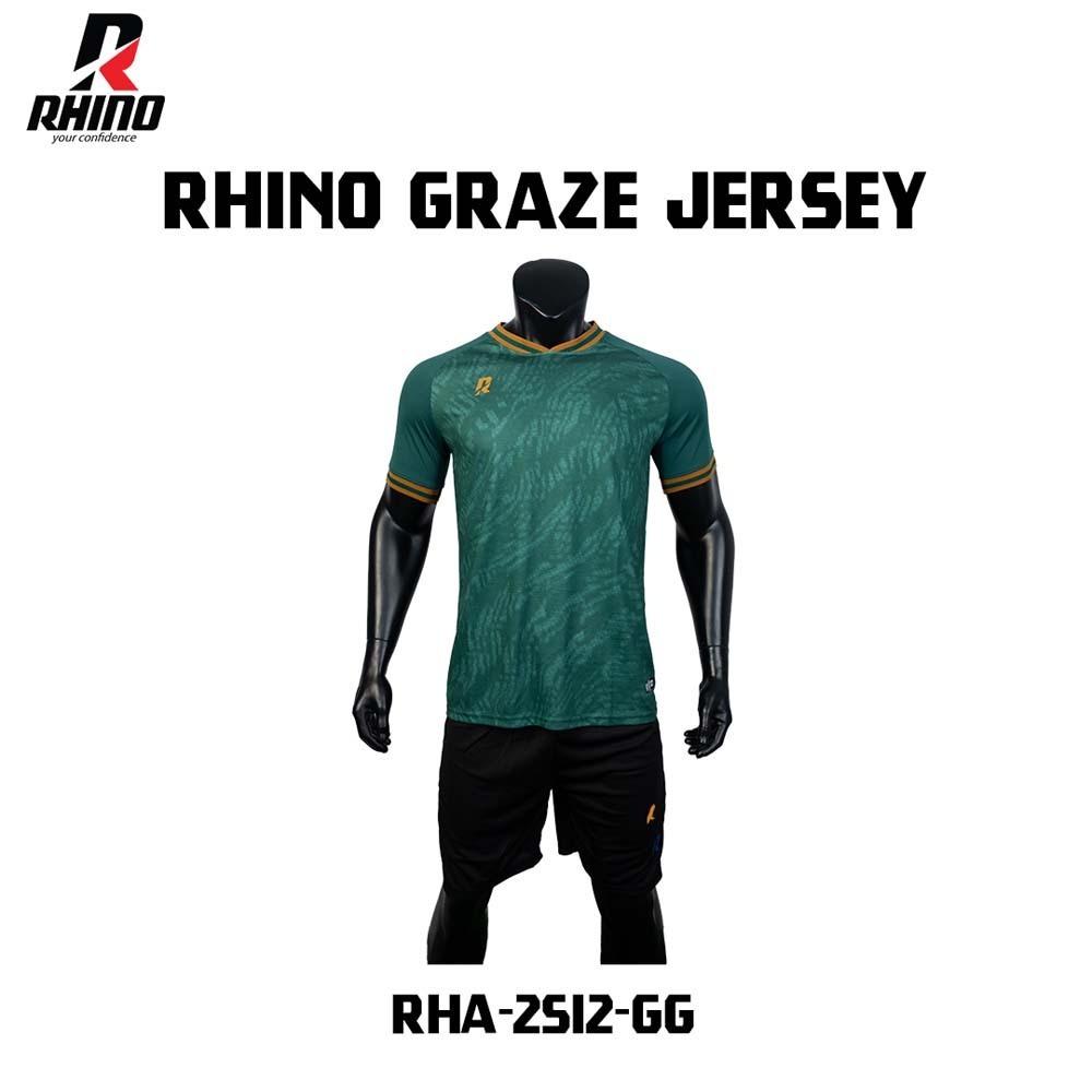 Rhino Graze Jersey RHA-2512-GG Dark Green XL