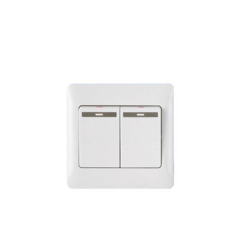OPPLE OP-C011022A (C01, 2 gang 2 way) Switch and Socket (OP-20-004)