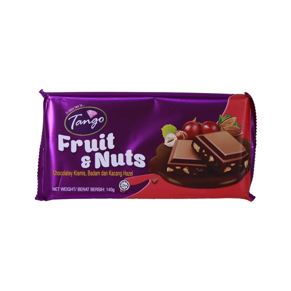 Tango Milk Chocolate Fruit & Nuts 140G