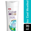 Clear Ice Cool Menthol Anti Dandruff Scalp Care Shampoo 70ML