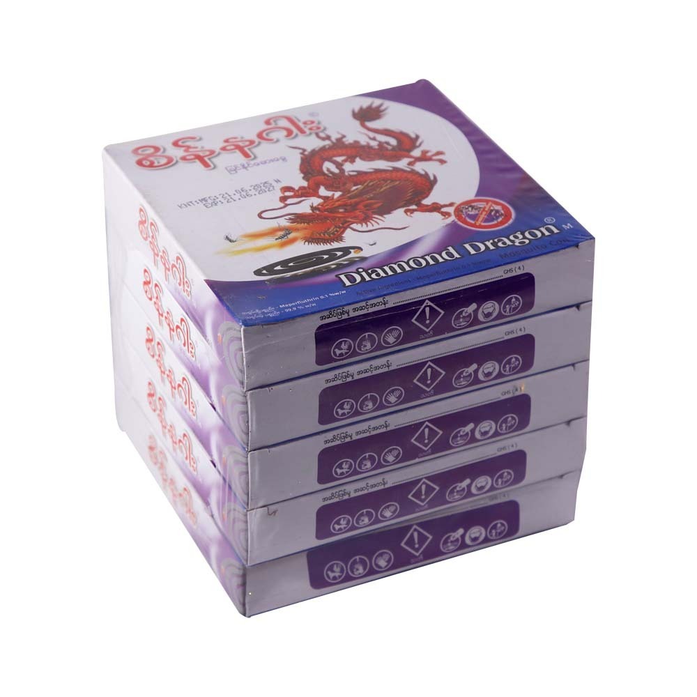 Diamond Dragon Mosquito Coil 5PCS