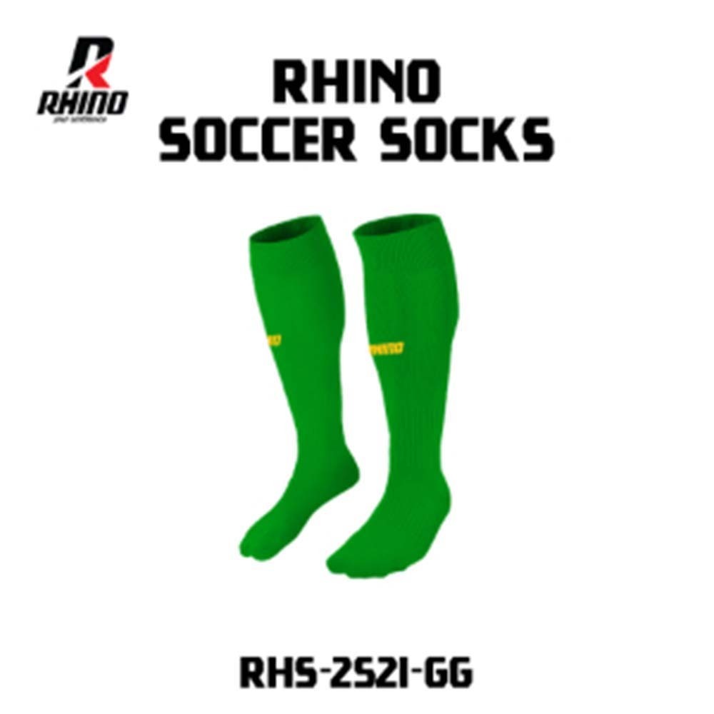 Olympic Rhino Long Socks RHS-2521-GG GREEN (Free Size)