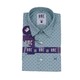 BMC Men Slimfit Shirt Short Sleeve 2320072 Gray Large