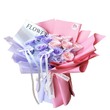 Floral District Blue And Pink Mix Roses Artificial Bouquet