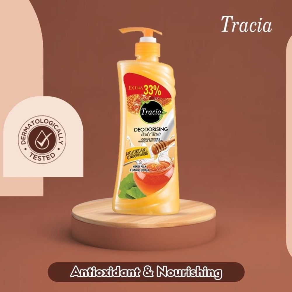 Tracia Honey Milk Deodorising Body Wash