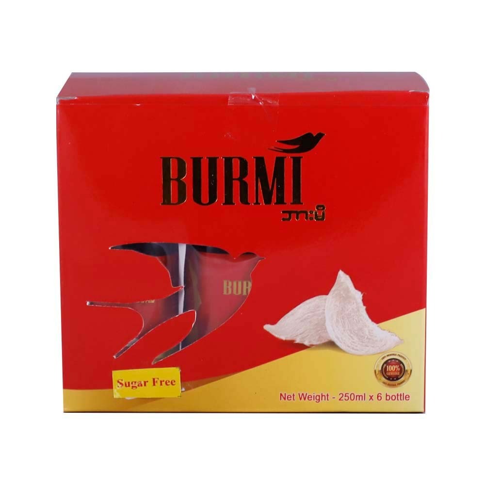 Burmi Bird's Nest Sugar Free 250MLx6PCS