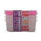JCJ Food Keeper 600Ml 3PCS NO.31325 (Pink)