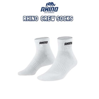 Rhino Rhino Crew Sock Black RHC-1523-AA