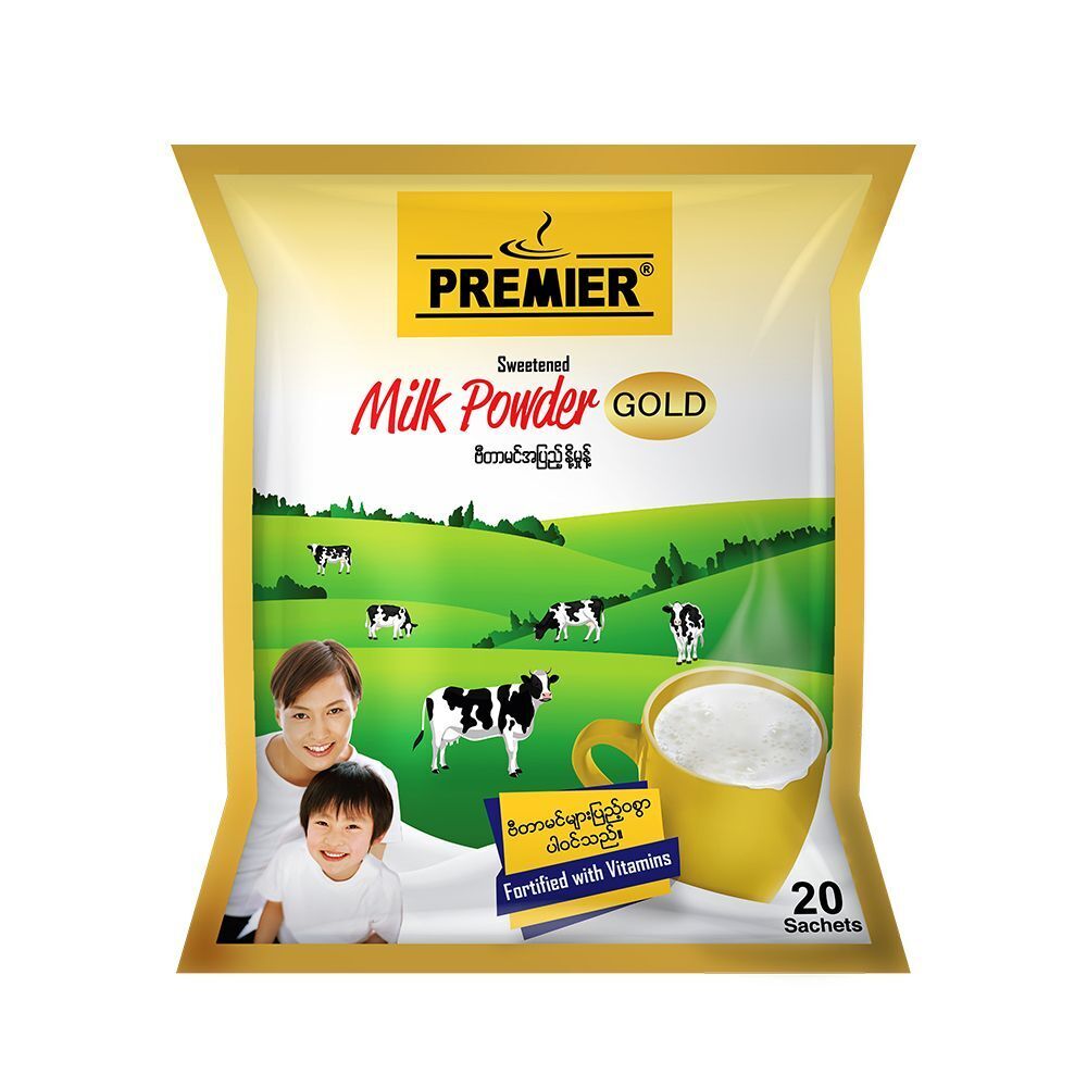 Premier Sweetened Milk Powder Gold 400G 20Sachets