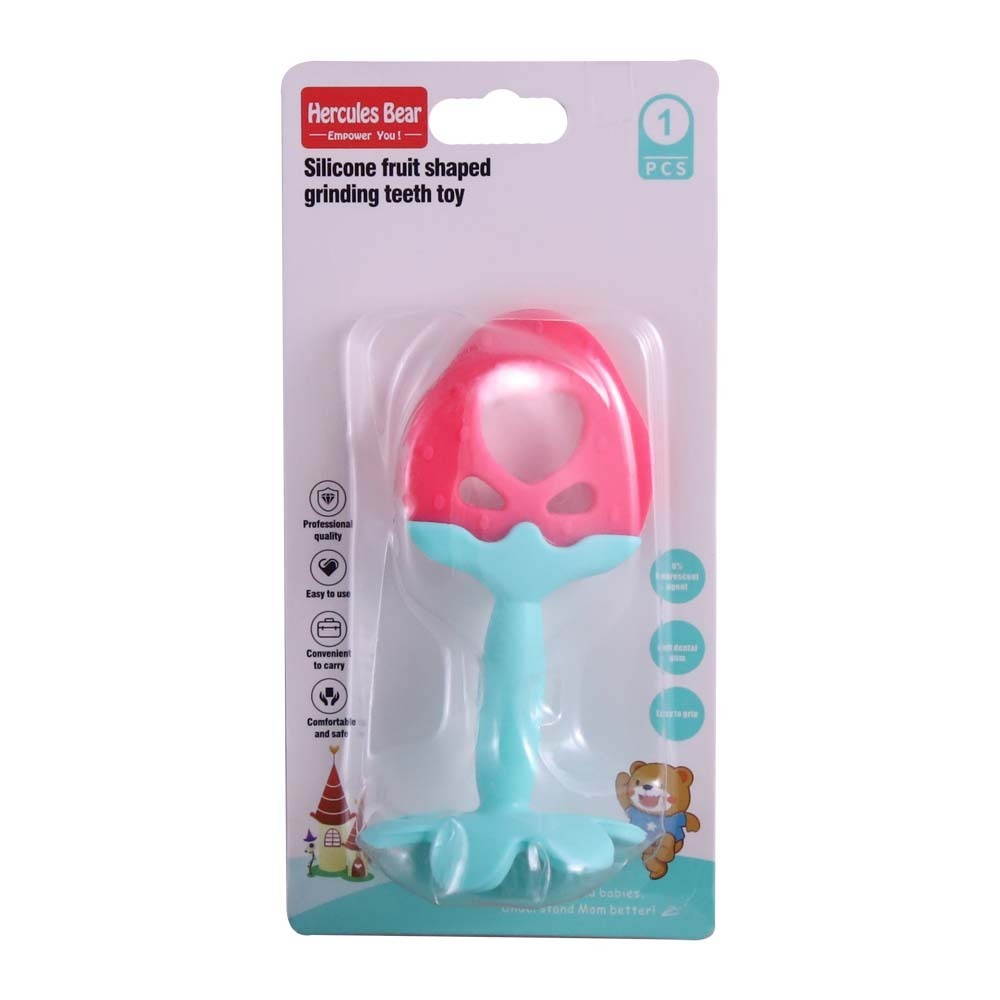 Hercules Bear Silicone Teether Toy No.9332 (Stick)