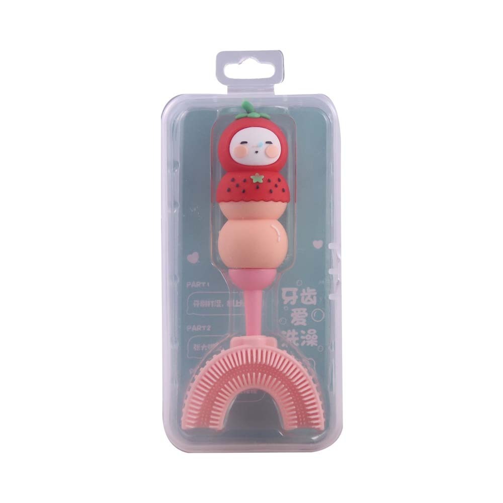 Sl Kids U-Shaped Cartoon Toothbrush No.8248