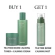 Tea Tree Biome Calming  Toner 200Ml+ Calming Cream 80Ml
