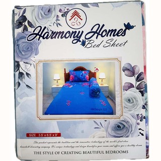 Harmoy Homes Bed Sheet Single BS06 (HH Single-183)