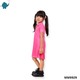 Max & Mia Kids Girl Polo Dress MM9929 Deep Pink Small