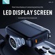 Konfulon J-37 (20000mAh Fast Charging 22.5W Built-in Cable Power Bank) Black