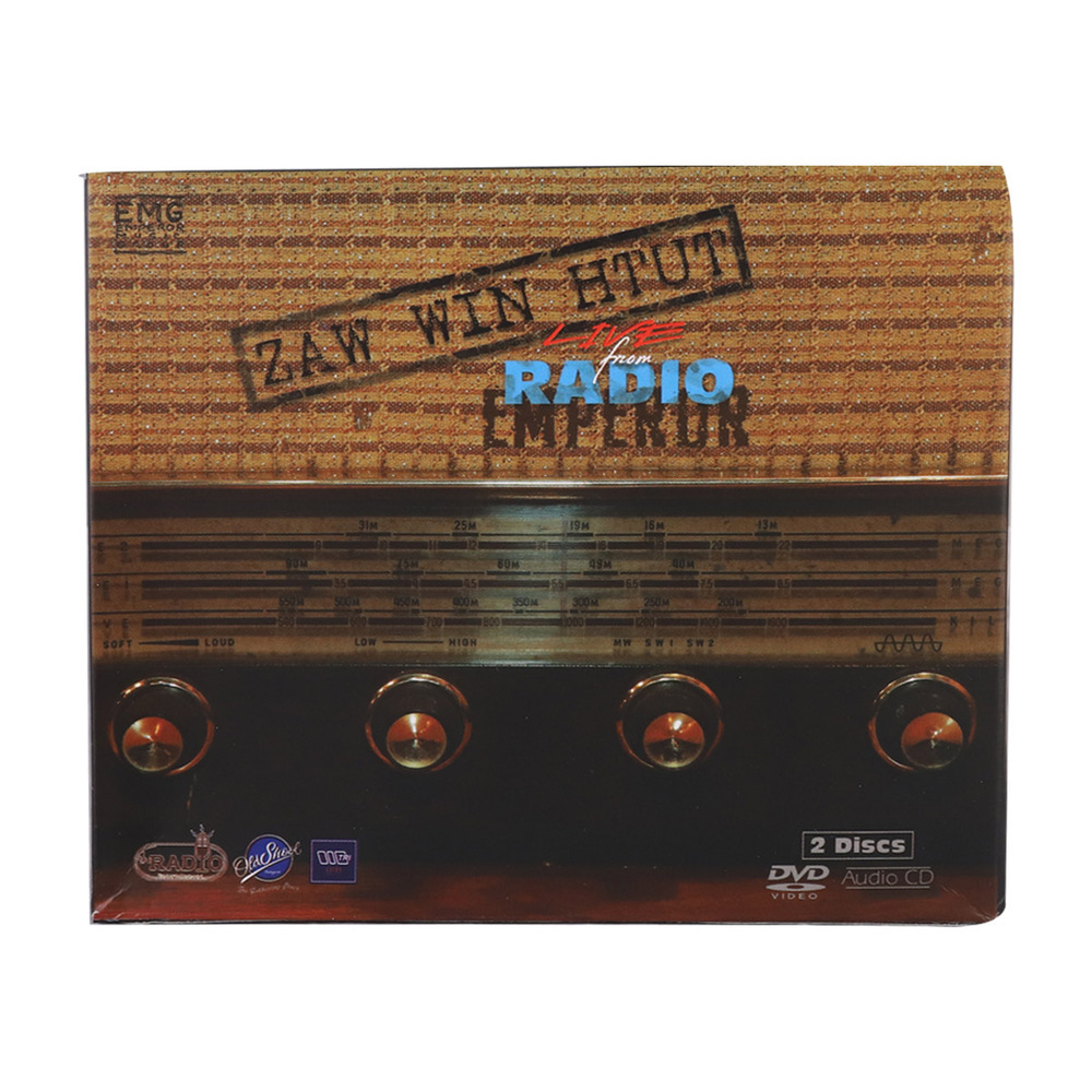 Live From Radio Cd+DVD (Zaw Win Htut)