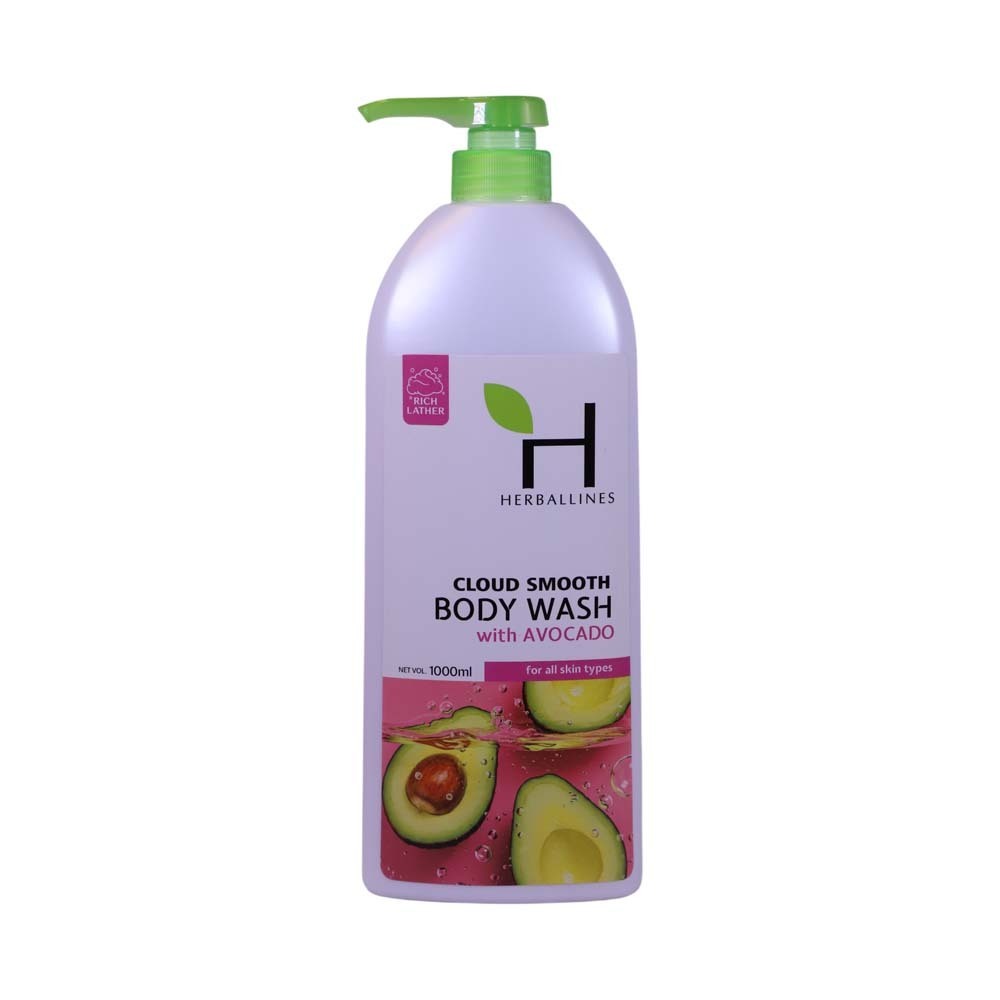 Herballines Skin Conditioning Body Shower 1000ML (Avocado)