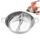 Hotpot Bowl with Divider 36cm MD-CP-136