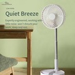 Konfulon FS-17 (Telescopic Folding Floor Fan)