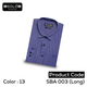 SOLO COLLLECTION SBA 003 (Long) Slim Fit Shirt Medium 13