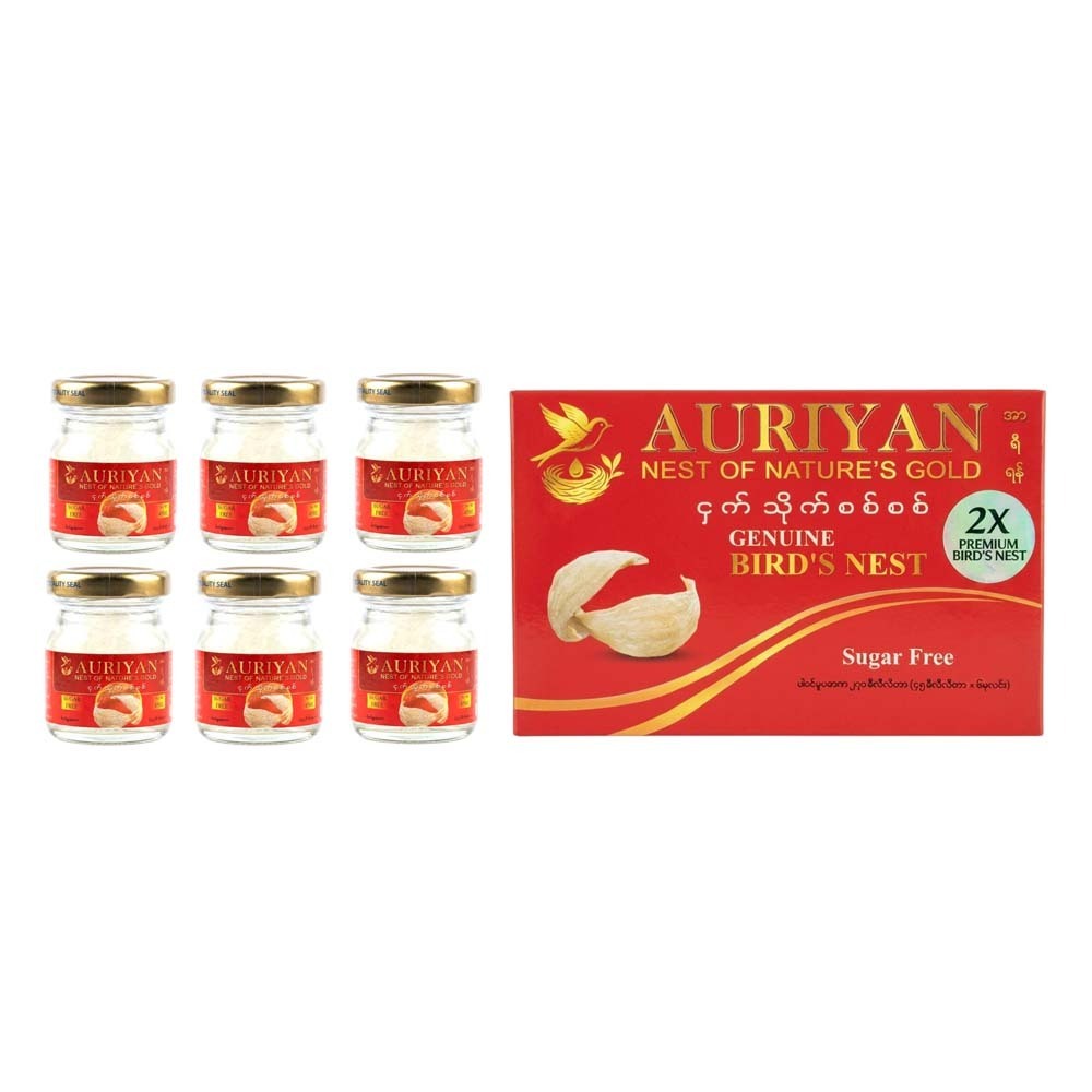 Auriyan Bird's Nest Sugar Free (45ML x 6PCS)