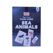 SEA ANIMALS 24 FLASH CARDS (NWE NI KAN WIN)
