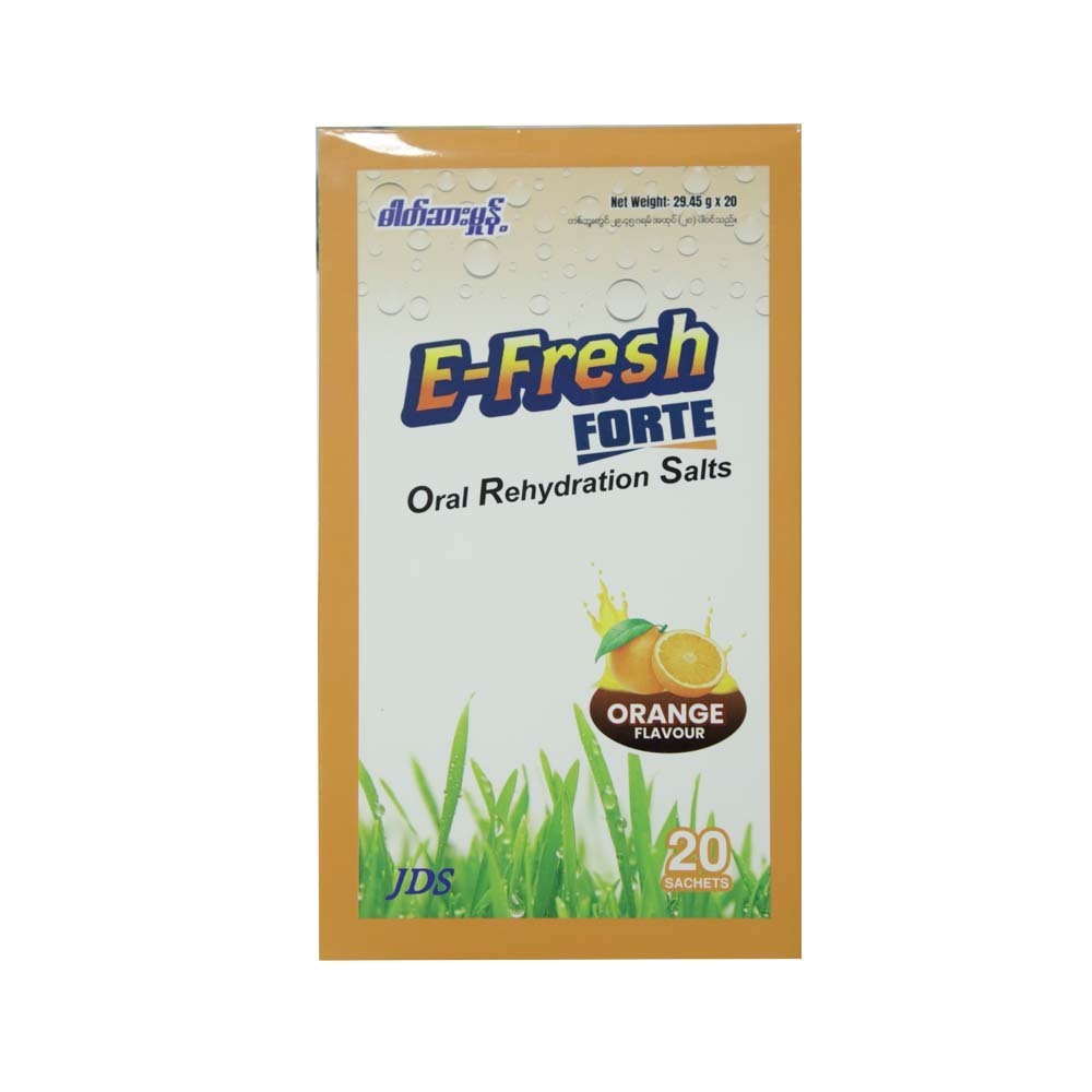 E-Fresh Forte Oral Rehydration Salts 29.45G x 20